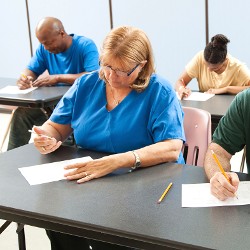 Attendees Taking Exam