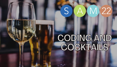 Coding and Cocktails graphic