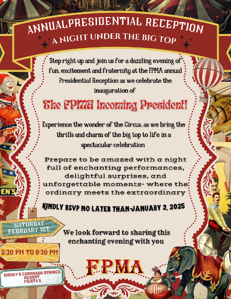 FPMA Annual Presidential Reception graphic