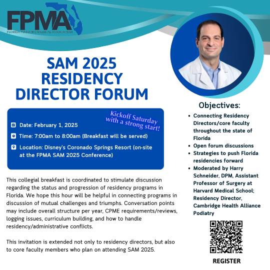 Residency Director Forum graphic